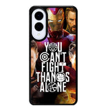 Avengers You Cant Fight Thanos Alone Samsung Galaxy S25 Edge 5G Case OV1427