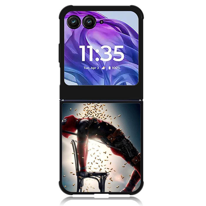 Deadpool 2 Motorola Moto Razr Plus 2024 , Moto Razr+ 2024 Case