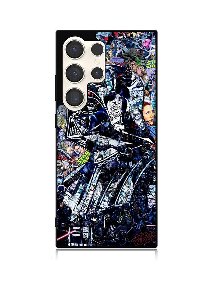 Star Wars Death Vader Wallpaper Samsung Galaxy S23 Ultra 5G Case QC1454