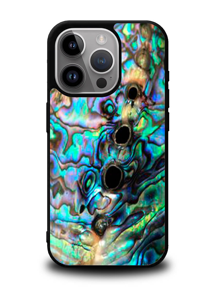 Abalone Texture iPhone 15 Pro Case OV7547
