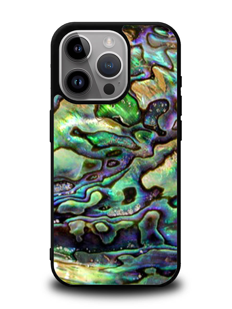 Green Abalone iPhone 14 Pro Max Case QC7569