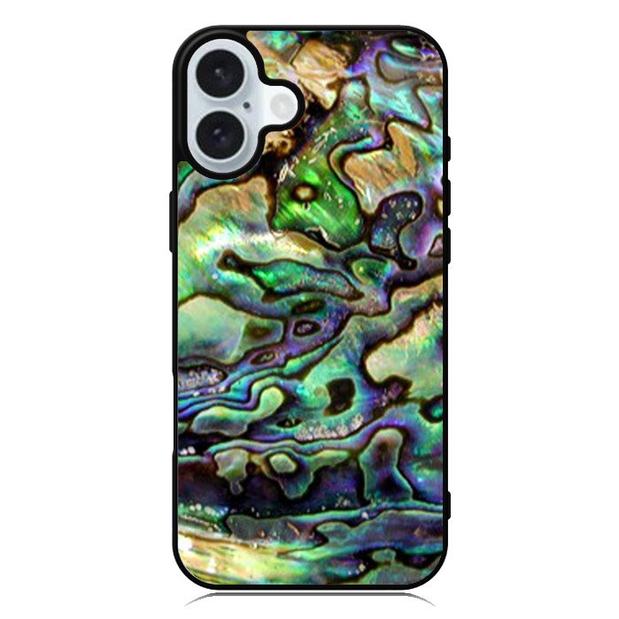 Green Abalone iPhone 16 Plus Case QC7569