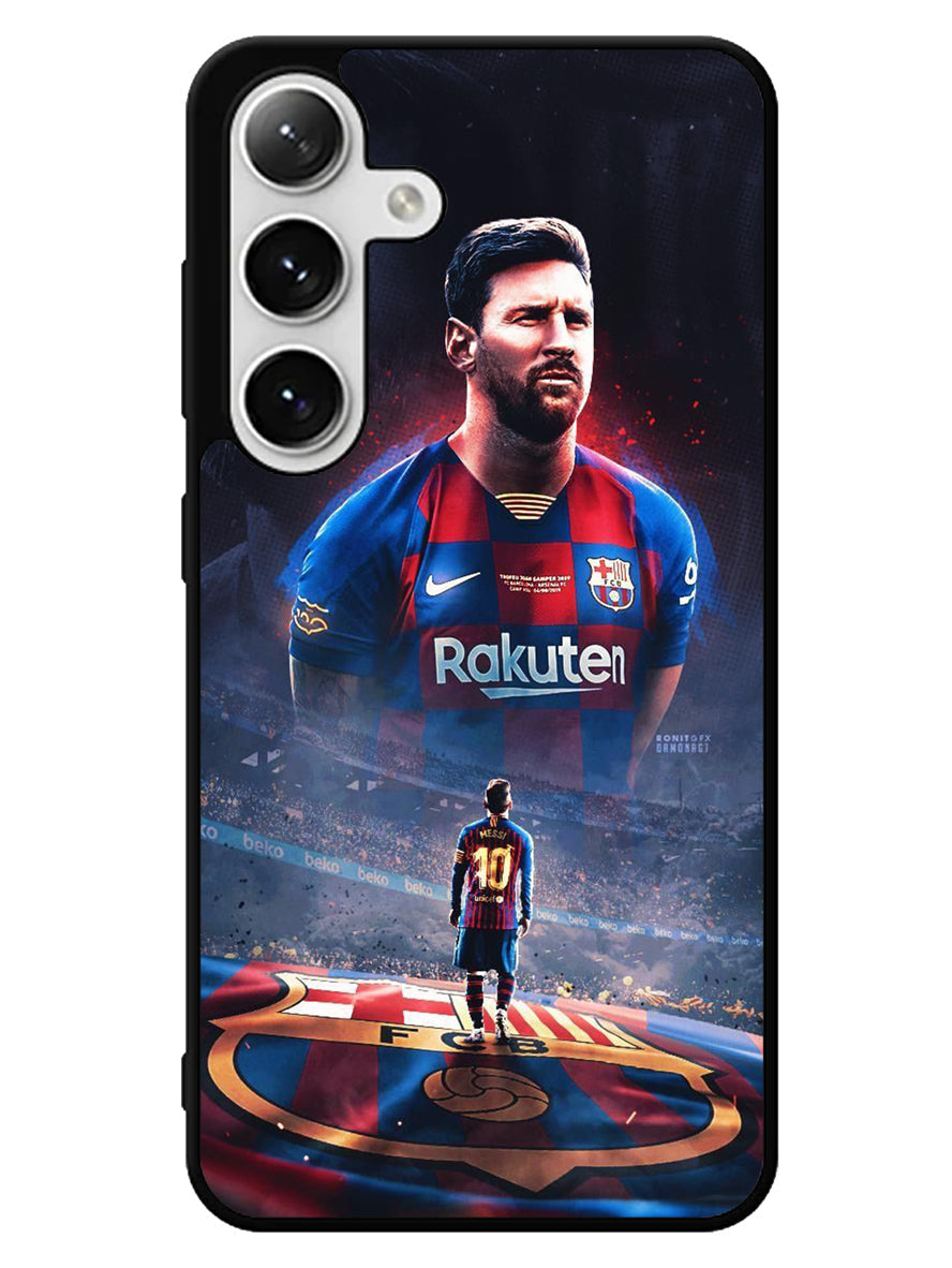 Messi Barcelona 2nd Samsung Galaxy S25 5G Case