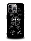Bangtan Boys Bts Signature iPhone 14 Pro Max Case QC7552