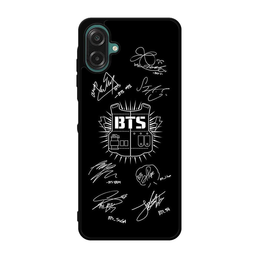 Bangtan Boys Bts Signature Samsung Galaxy A07 Case QC7552