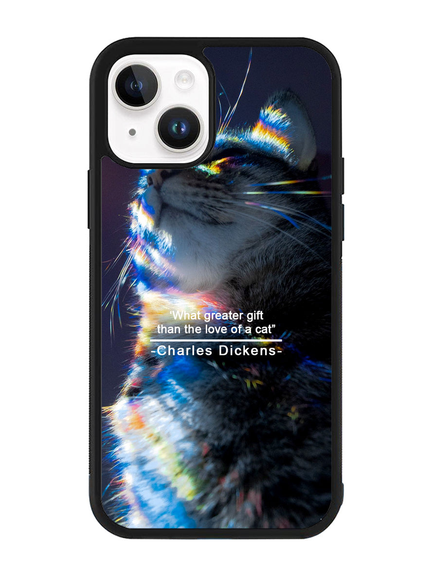 Aesthetic Cat iPhone 15 Plus Case OV7592
