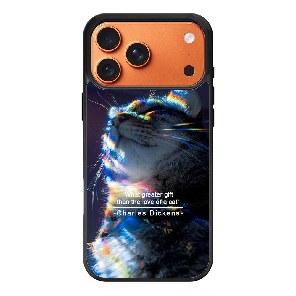 Aesthetic Cat iPhone 17 Pro Case QC7592