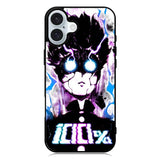Mob Psycho Face iPhone 16 Plus Case QC1470