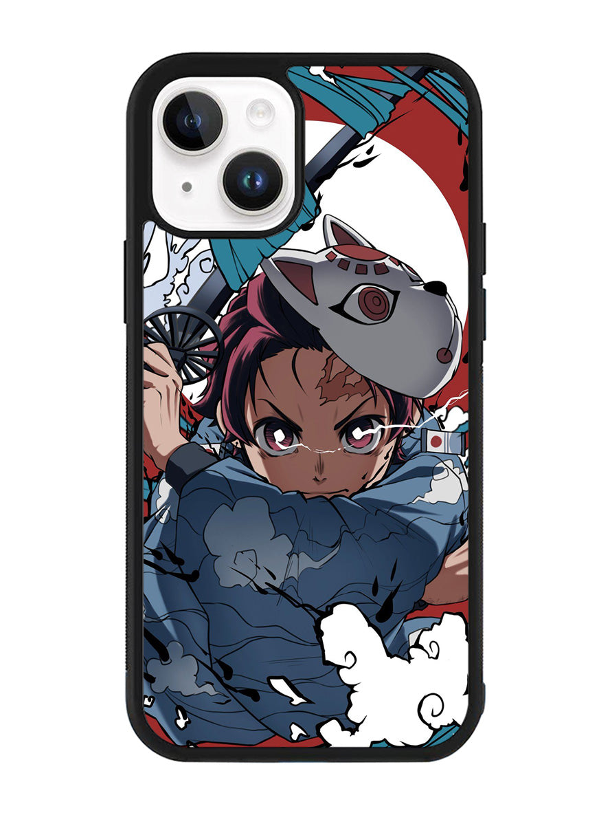 Tanjiro Kimetsu No Yaiba iPhone 14 Case QC1475