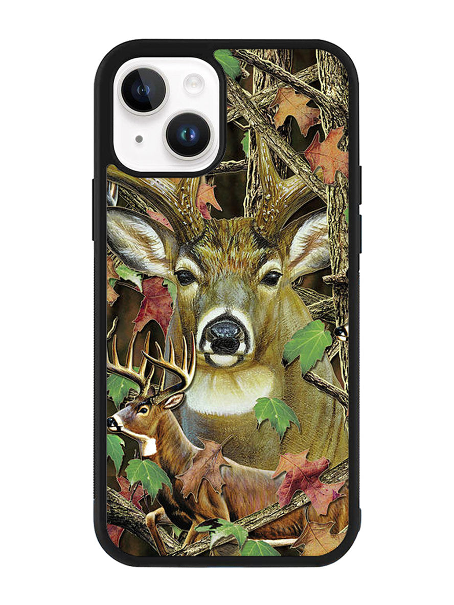 Deer Camo Camouflage iPhone 15 Case OV7613