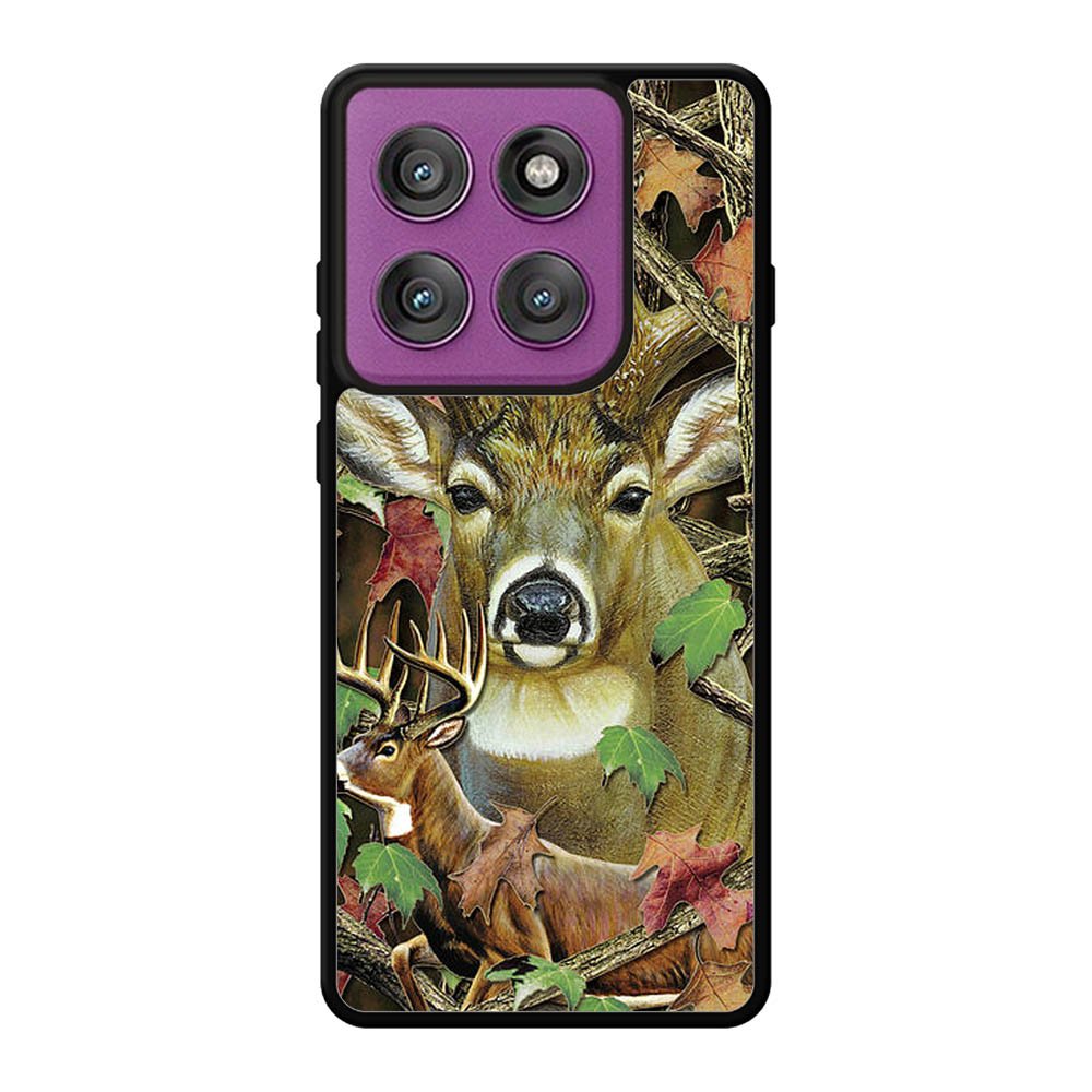 Deer Camo Camouflage Motorola Moto Edge 60 Pro Case QC7613