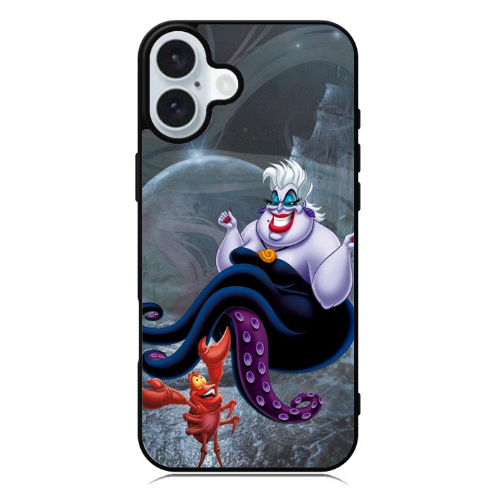 Disney Little Mermaid Ursula iPhone 16 Plus Case QC7615