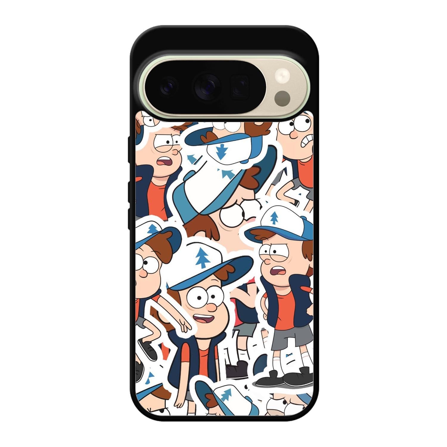Gravity Falls Pattern Google Pixel 10 Pro Case QC7625