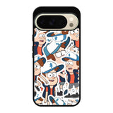 Gravity Falls Pattern Google Pixel 10 Pro XL Case QC7625