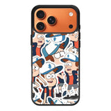 Gravity Falls Pattern iPhone 17 Pro Max Case QC7625