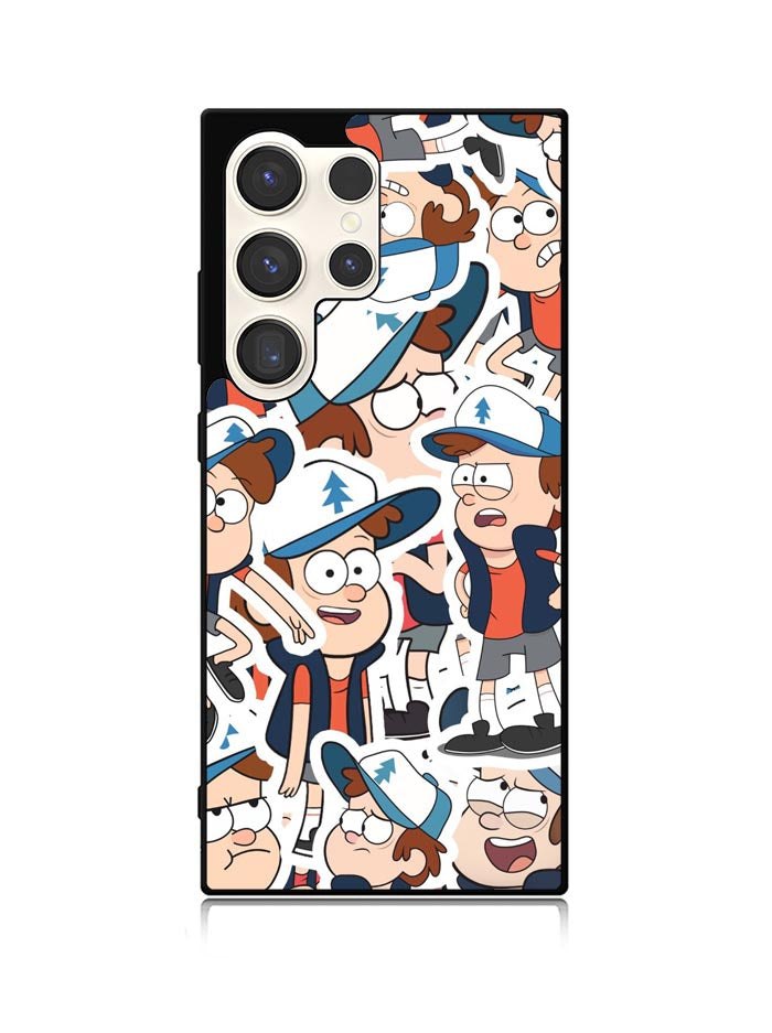Gravity Falls Pattern Samsung Galaxy S24 Ultra 5G Case OV7625