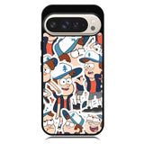 Gravity Falls Pattern Google Pixel 10 Pro XL Case OV7625