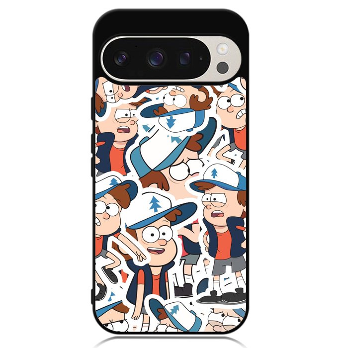 Gravity Falls Pattern Google Pixel 9 Pro XL Case OV7625