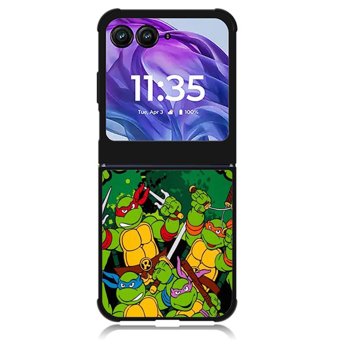 Turtle Team Ninja Motorola Moto Razr Plus 2024 , Moto Razr+ 2024 Case