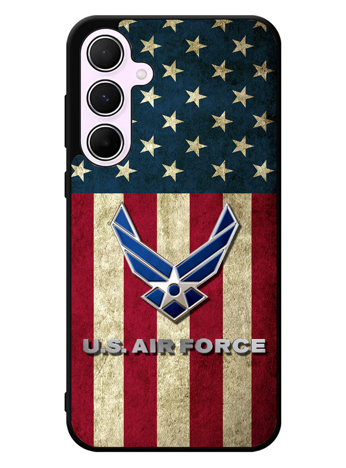 Us Air Force Military Usa Flag Samsung Galaxy A55 5G Case