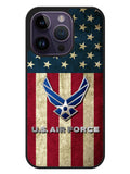 Us Air Force Military Usa Flag iPhone 14 Pro Case OV6585