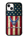 Us Air Force Military Usa Flag iPhone 15 Case OV7589
