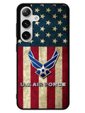 Us Air Force Military Usa Flag Samsung Galaxy S24 5G Case