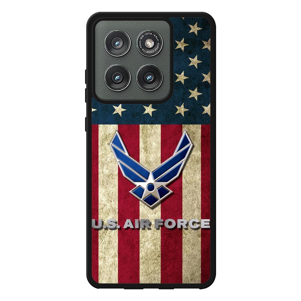 Us Air Force Military Usa Flag Motorola Moto Edge 2025 Case