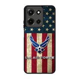 Us Air Force Military Usa Flag Motorola Moto G 5G 2025 Case OV6836