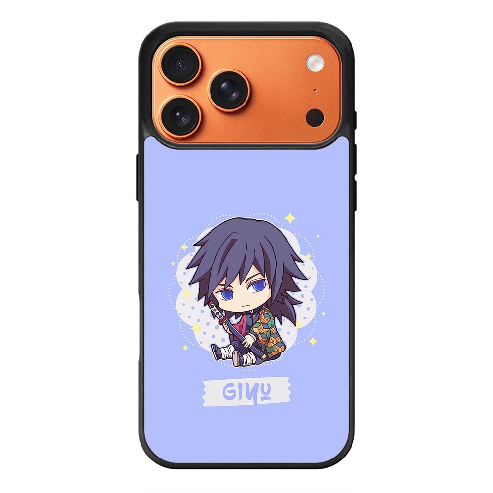 Giyu Chibi iPhone 17 Pro Case OV7480