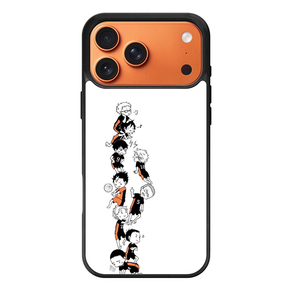 Haikyuu Karasuno iPhone 17 Pro Case QC7484
