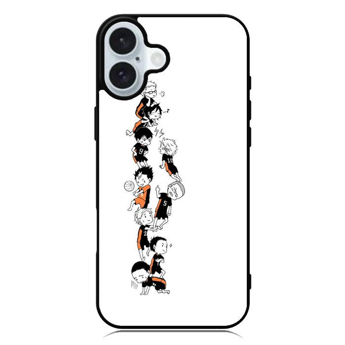 Haikyuu Karasuno iPhone 16 Plus Case QC7484