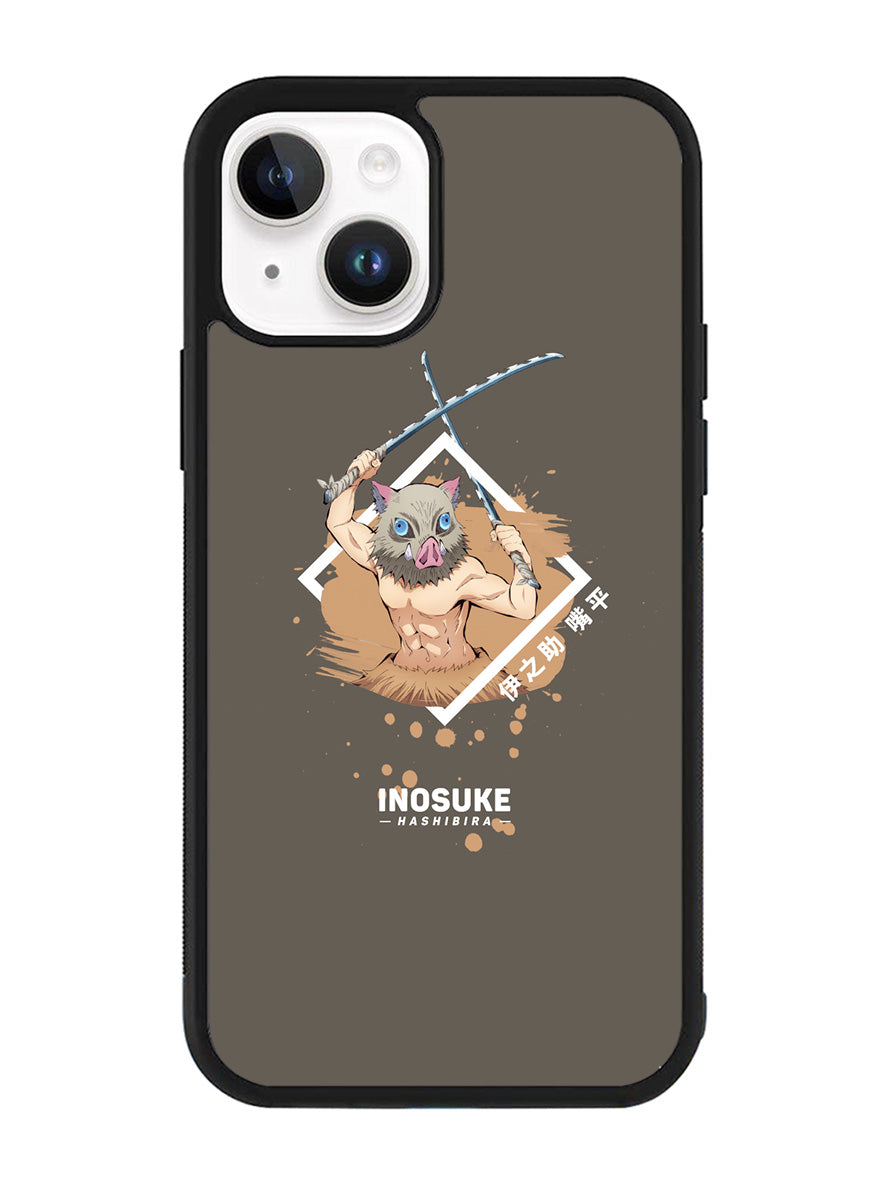 Inosuke Kimetsu no Yaiba iPhone 15 Case OV7491