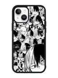 Todoroki Black and White iPhone 14 Plus Case QC7534
