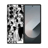 Todoroki Black and White Samsung Galaxy Z Fold 7 5G Case QC7534