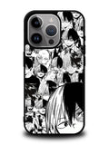 Todoroki Black and White iPhone 16 Pro Max Case QC7534