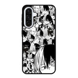Todoroki Black and White Samsung Galaxy A36 5G Case OV7534