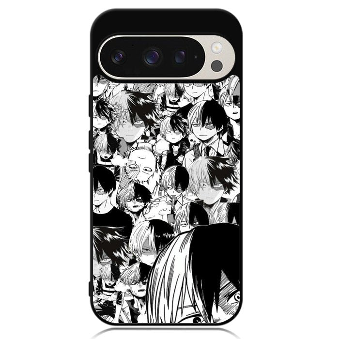 Todoroki Black and White Google Pixel 9 | Pixel 9 Pro Case OV7534