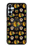 Chicago Blackhawks Pattern Samsung Galaxy A35 5G Case OV7420