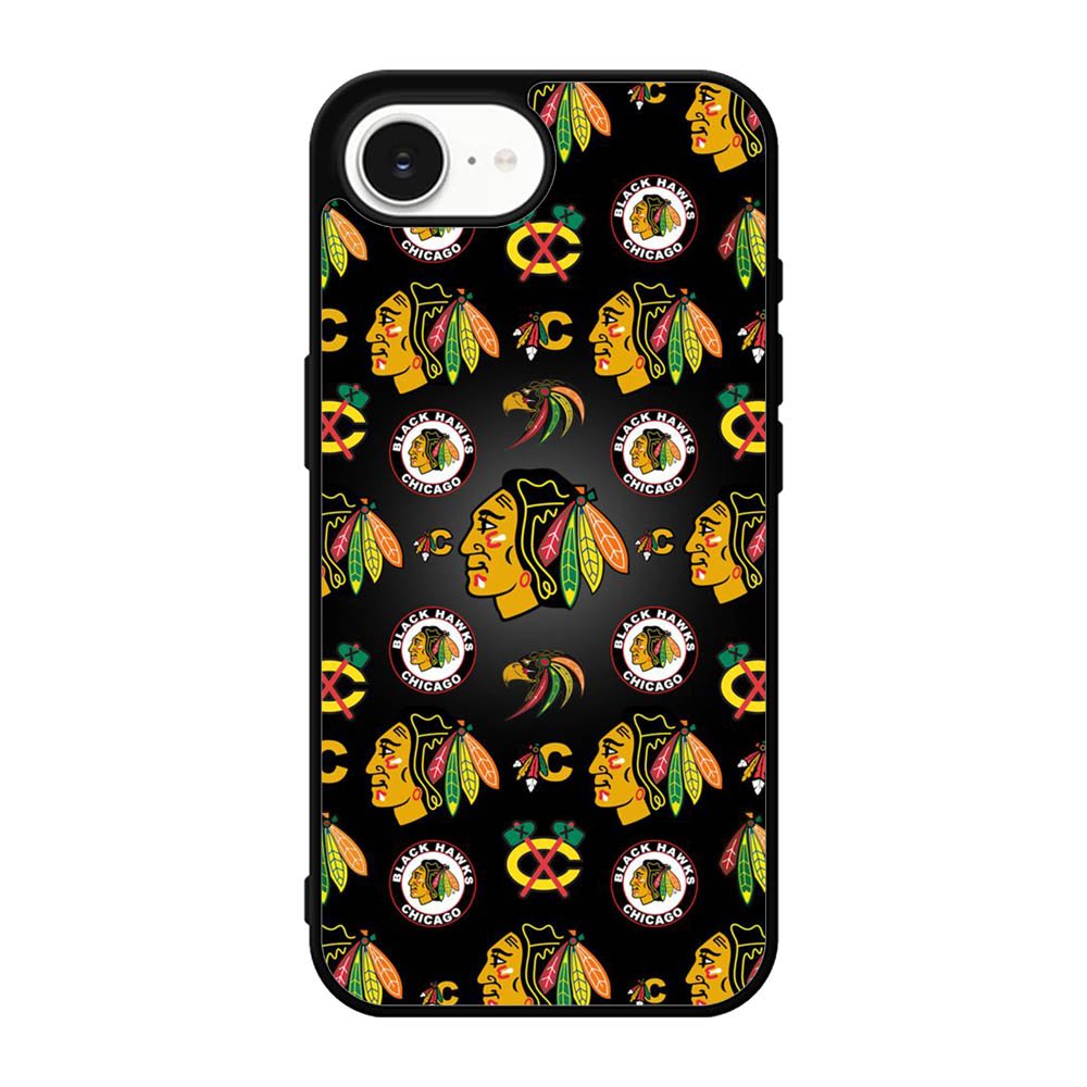 Chicago Blackhawks Pattern iPhone 17e Case OV7420