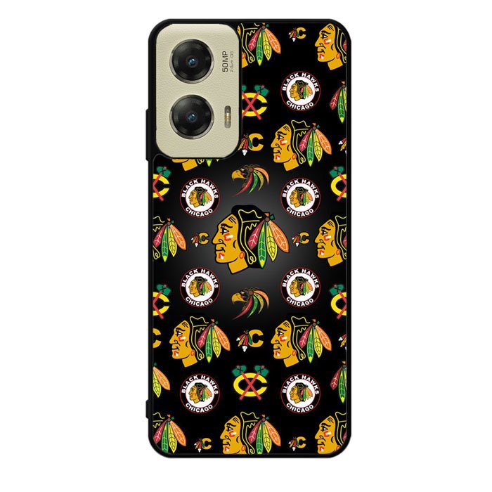 Chicago Blackhawks Pattern Motorola Moto G Stylus 5G 2024 Case OV7420