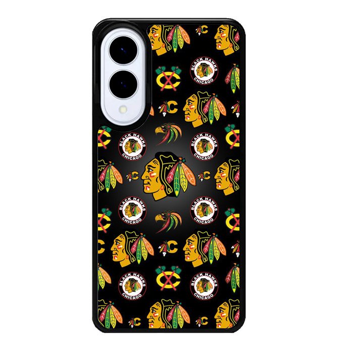 Chicago Blackhawks Pattern Samsung Galaxy S25 Edge 5G Case OV7420