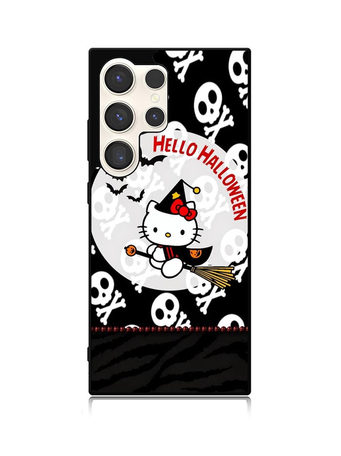 Hello Halloween Kitty Samsung Galaxy S24 Ultra 5G Case