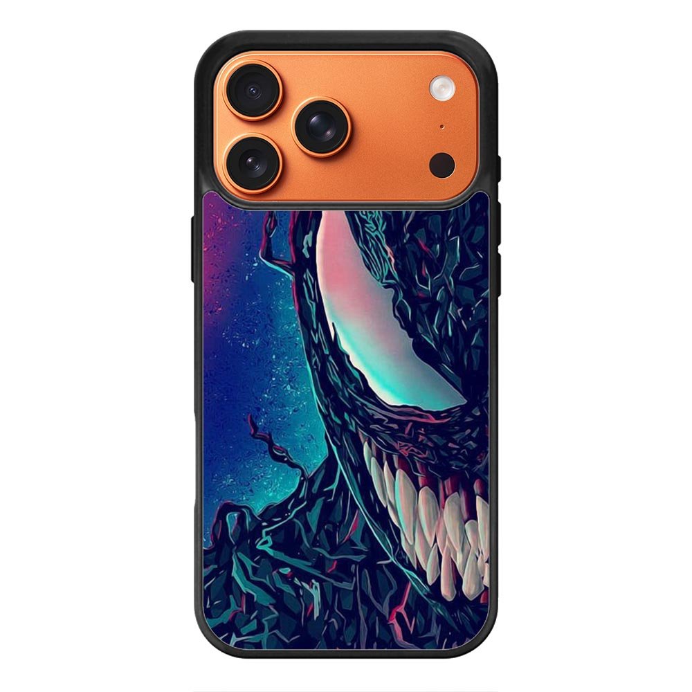 Venom Smile iPhone 17 Pro Case OV7443
