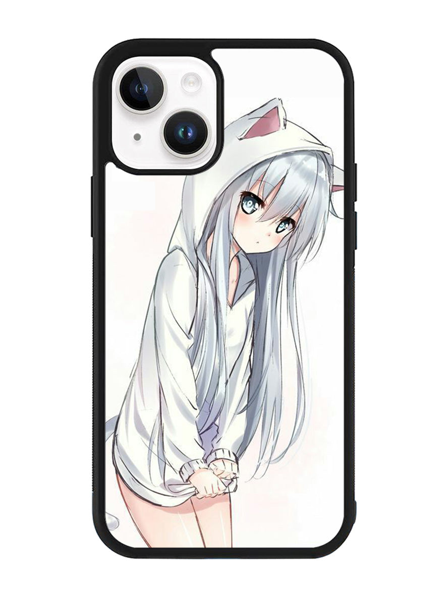 Anime Girl Sketch iPhone 14 Case QC9638