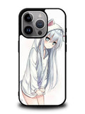 Anime Girl Sketch iPhone 14 Pro Case QC9638