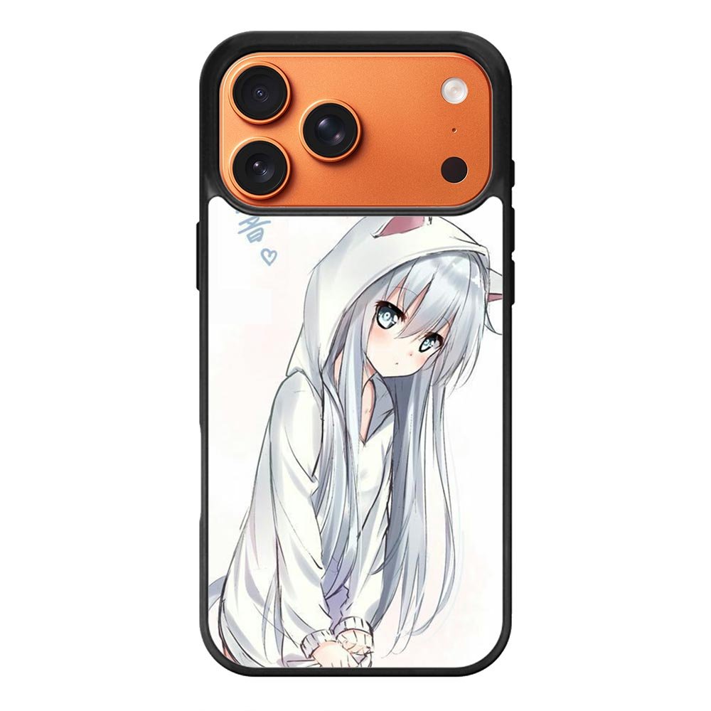 Anime Girl Sketch iPhone 17 Pro Max Case QC9638