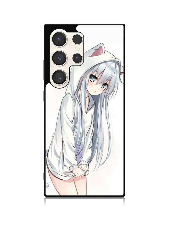 Anime Girl Sketch Samsung Galaxy S25 Ultra 5G Case QC9638