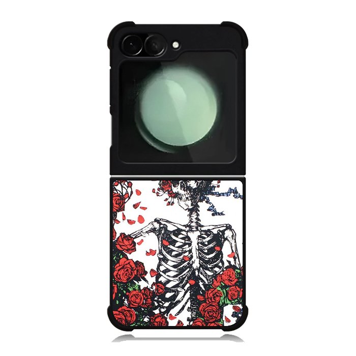 Grateful Dead Bones And Roses Samsung Galaxy Z Flip 6 Case