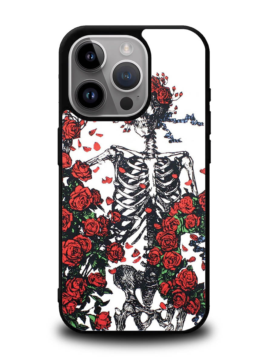 Grateful Dead Bones And Roses iPhone 16 Pro Max Case